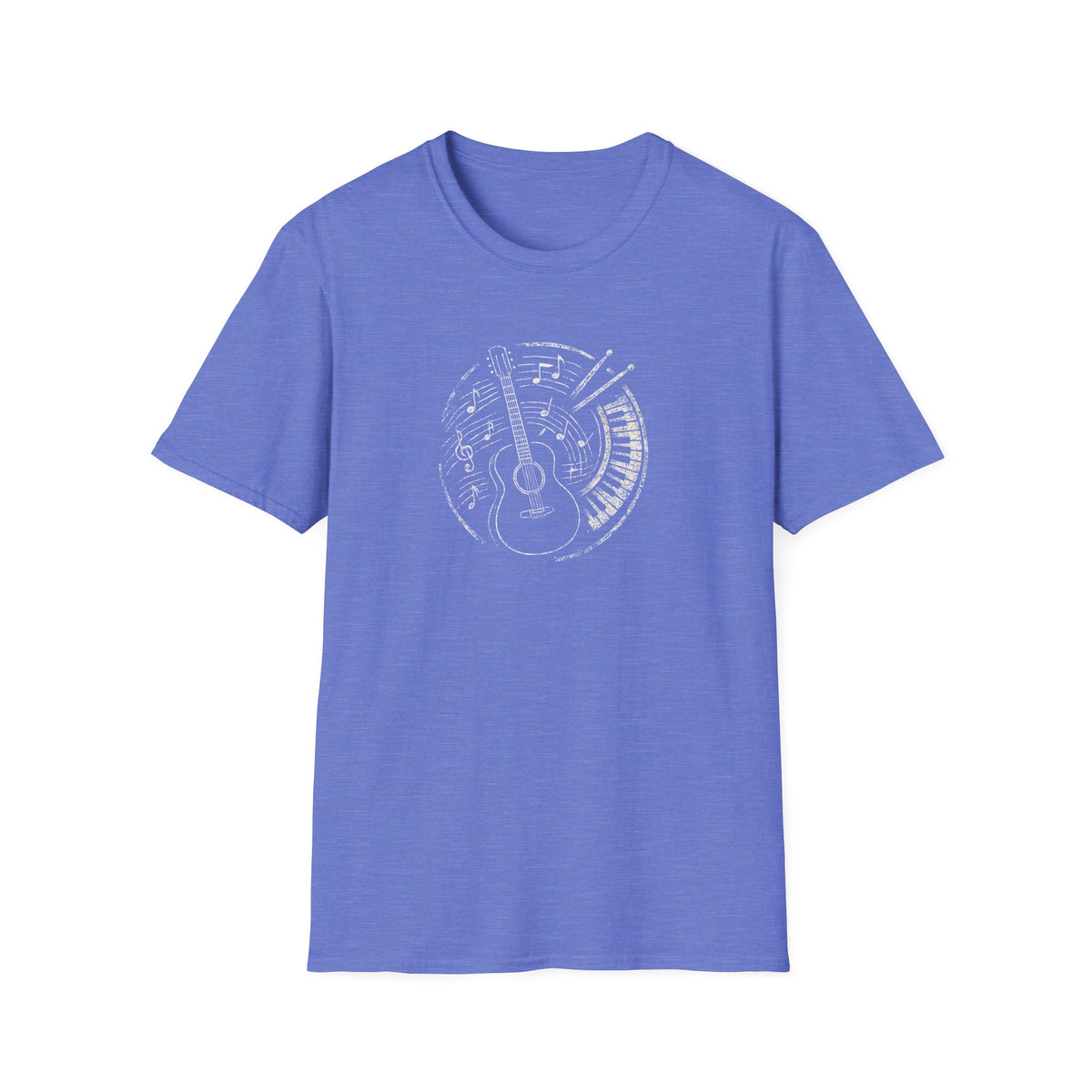 Musical Guitar Emblem T-Shirt