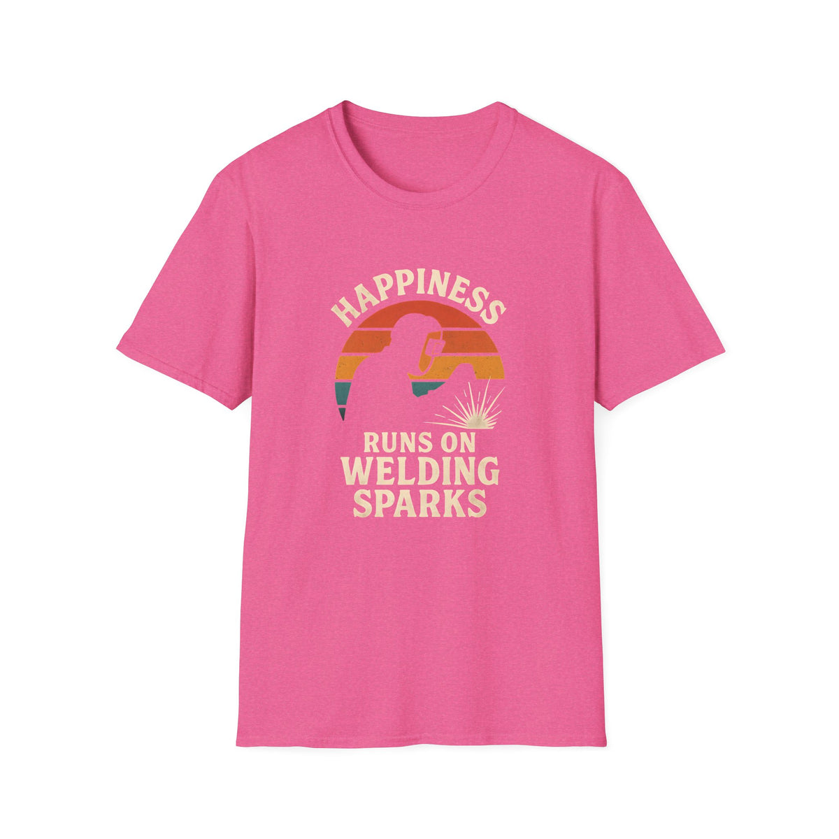 Happiness Runs on Welding T-Shirt